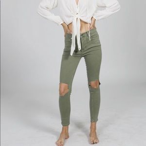 Free People Jeans - Moss